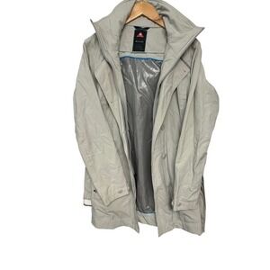 Columbia | women's cream thermal comfort Omni heat trenchcoat | size large
